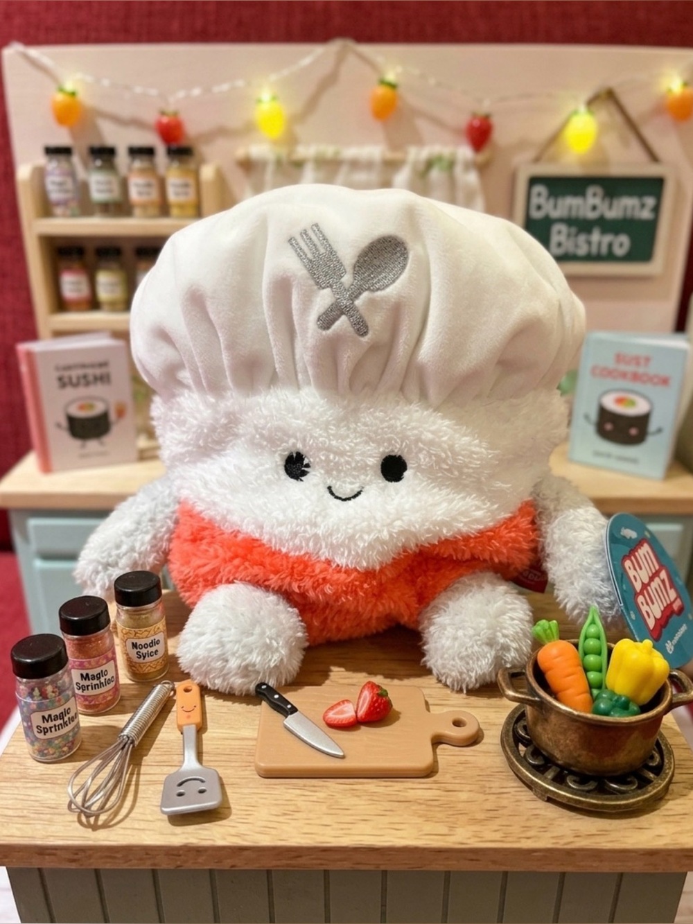 7.5 Cabel the Cook BumBumz Plush